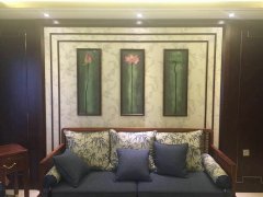 一涵汴绣帮您选择合适的沙发背景墙装饰画