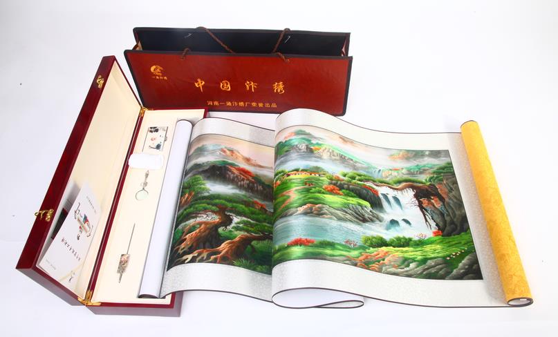 开封汴绣聚宝盆 开封汴绣聚宝盆