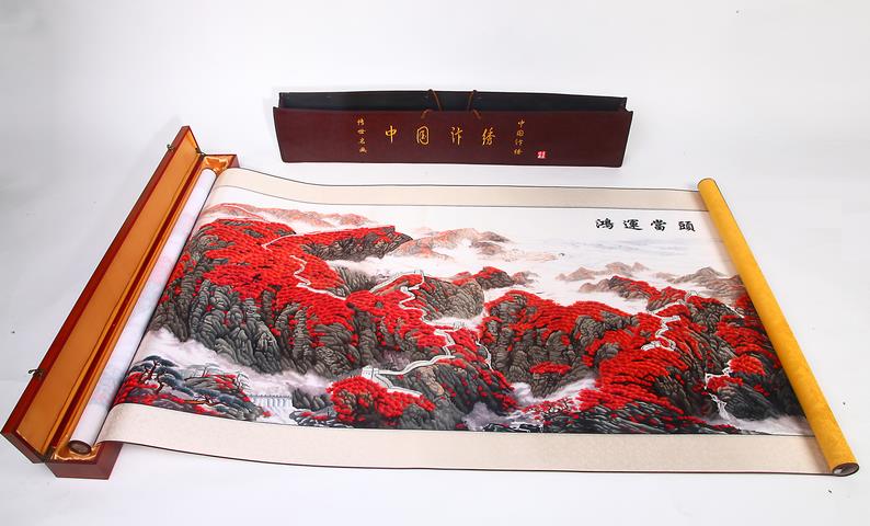 开封汴绣鸿运当头 开封汴绣鸿运当头