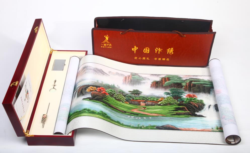 开业礼品汴绣聚宝盆 开业礼品汴绣聚宝盆