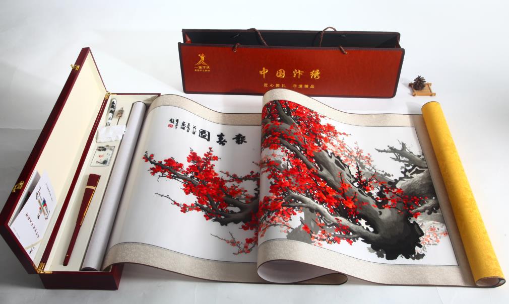 送老师礼品开封汴绣梅花 送老师礼品开封汴绣梅花