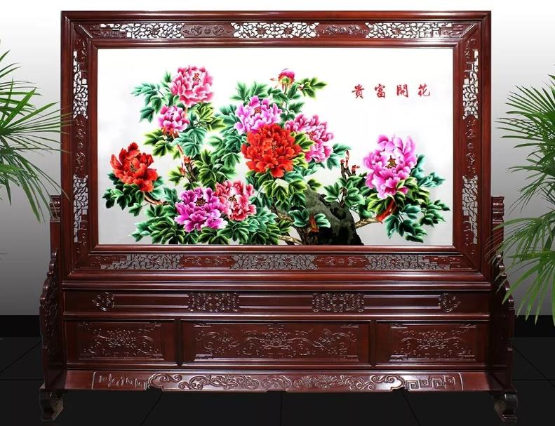 开封汴绣大屏风 开封汴绣大屏风